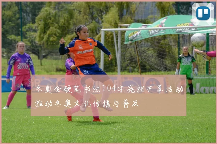 冬奥会硬笔书法104字亮相开幕活动推动冬奥文化传播与普及